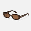 Quay Felt Cute Brown Gold