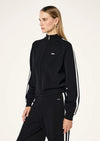 P.E Nation Retreat Knit Jacket - Black/Whisper White