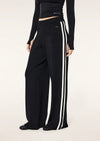 P.,E Nation Retreat Knit Pant - Black/Whisper White