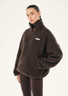 P.E Nation Rotate Quarter Zip - Coffee