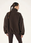 P.E Nation Rotate Quarter Zip - Coffee