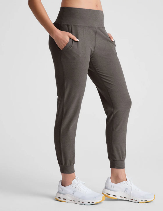 Beyond Yoga Spacedye Midi Jogger - True Grey Heather