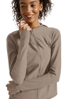Beyond Yoga Spacedye High Energy Hoodie - Birch Heather