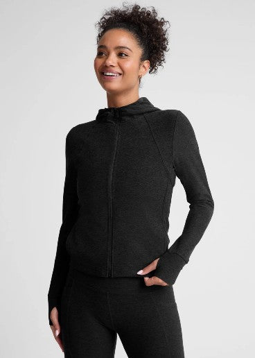 Beyond Yoga Spacedye High Energy Hoodie - Darkest Night