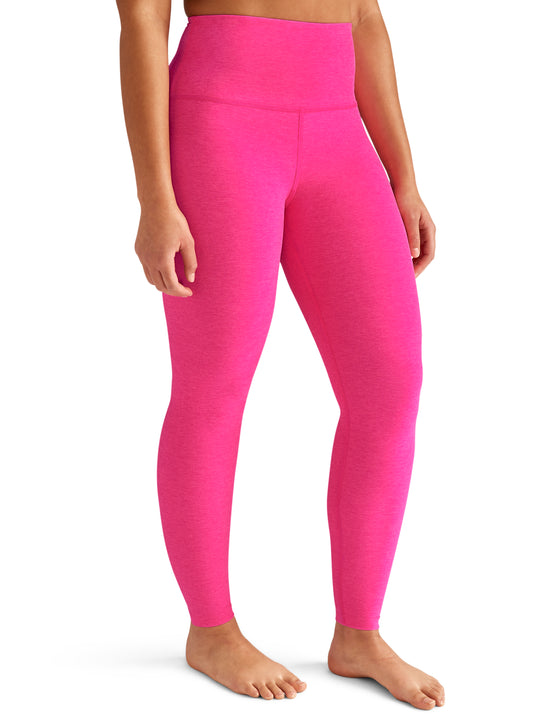 Beyond Yoga Caught In The Midi High Waist Legging - Pink Punch Heather –  Motion Lifestyle