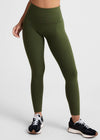 Beyond Yoga Spacedye Caught In The Midi High Waisted Legging - Army Green Heather