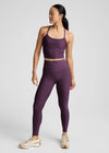 Beyond Yoga Caught In The Midi High Waist Legging - Brilliant Blackberry Heather