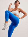 Beyond Yoga Caught In The Midi High Waist Legging - Court Blue Heather