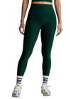 Beyond Yoga Caught In The Midi High Waist Legging - Dark Spruce Green Heather