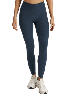  BEYOND YOGA HIGH WAIST MIDI LEGGING - NOCTURNAL NAVY