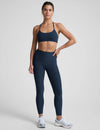 Beyond Yoga Caught In The Midi High Waist Legging - Nocturnal Navy