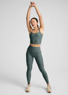 Beyond Yoga Caught In The Midi High Waist Legging - Storm Heather