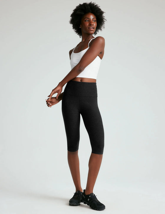 Beyond Yoga High Waisted Pedal Pusher Legging - Darkest Night