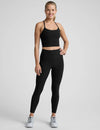 Beyond Yoga Spacedye Slim Racerback Cropped Tank SD4382 - Darkest Night