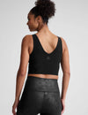 Beyond Yoga Spacedye Good Day Cropped Tank - Darkest Night
