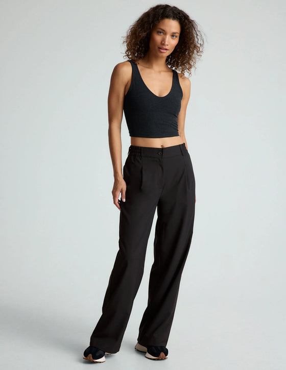 Beyond Yoga Spacedye Good Day Cropped Tank - Darkest Night