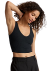 Beyond Yoga Spacedye Good Day Cropped Tank - Darkest Night
