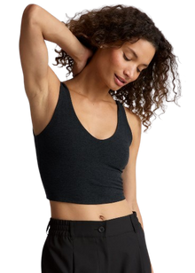  Beyond Yoga Spacedye Good Day Cropped Tank - Darkest Night