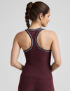 Beyond Yoga Spacedye Ready Tank - Midnight Burgundy Elastane