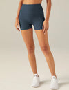Beyond Yoga Spacedye All for Run Short - Nocturnal Navy