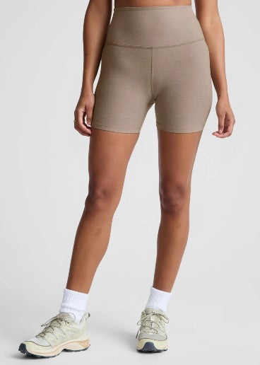 Beyond Yoga Spacedye Keep Pace 5" Short - Birch Heather

