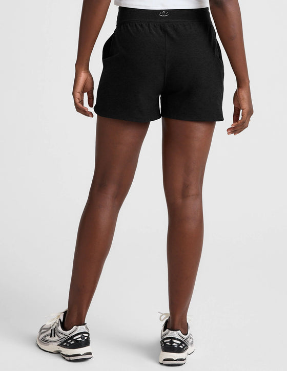 Beyond Yoga Spacedye Move Up 3" Short - Darkest Night