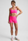 Beyond Yoga Spacedye Keep Pace 3" Short - Pink Glow Heather