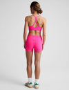 Beyond Yoga Spacedye Keep Pace 3" Short - Pink Glow Heather