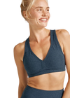 Beyond Yoga Spacedye Lift your Spirits Bra SD8002 - Nocturnal Navy