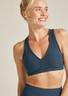 Beyond Yoga Spacedye Lift your Spirits Bra SD8002 - Nocturnal Navy