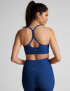 Beyond Yoga Spacedye Slim Racerback Bra SD8255 - Marine Blue Heather