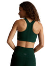 Beyond Yoga Spacedye Simplicity Bra - Dark Spruce Green Heather