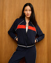 Splits59 Carrie Woven Nylon Jacket - Indigo/Red