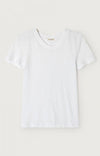 American Vintage Sonoma Round Neck Short Sleeve T-shirt SON28G - White