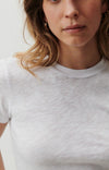American Vintage Sonoma Round Neck Short Sleeve T-shirt SON28G - White