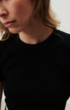 American Vintage Sonoma Round Neck Short Sleeve T-shirt SON28G  - Black