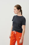 American Vintage Sonoma Round Neck Short Sleeve T-shirt - Vintage Navy Blue