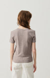 American Vintage Sonoma Round Neck Short Sleeve T-shirt - Vintage Beaver