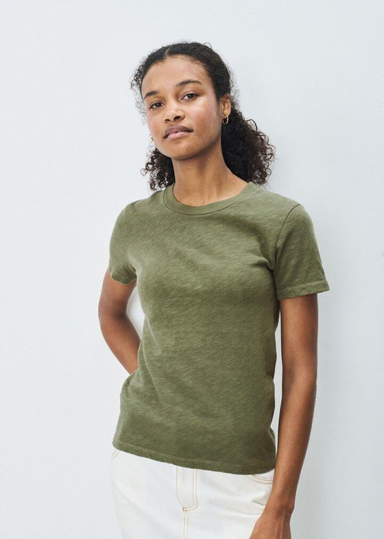 American Vintage Sonoma Round Neck Short Sleeve T-shirt SON28G - Vintage Tortoise