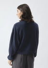 American Vintage Womens Sonoma Long Sleeve Navy Blue SON21G”