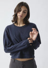 American Vintage Womens Sonoma Long Sleeve Navy Blue SON21G”