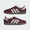 adidas Samba Women's - Maroon / Off White / Gum - JR8844
