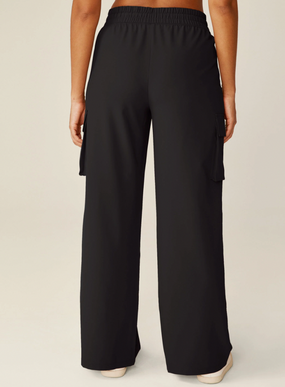 Beyond Yoga City Chic Cargo Pant - Black
