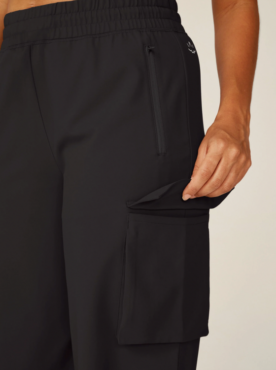Beyond Yoga City Chic Cargo Pant - Black