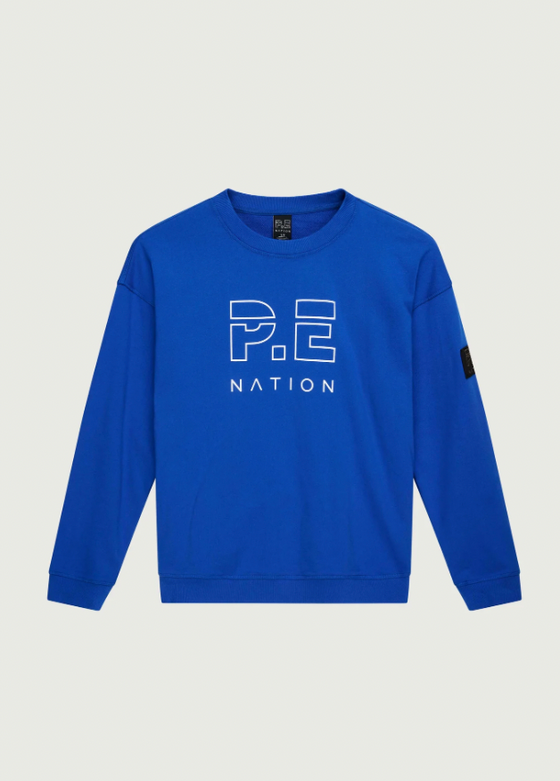 P.E Nation Heads Up Sweat - Electric Blue