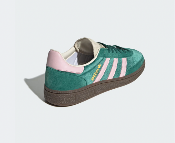 adidas Originals Handball Spezial Women JI2648 - Collegiate Green / Clear Pink / Cream White
