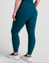 Beyond Yoga Out of Pocket High Waisted Midi Legging - Blue Gem Heather