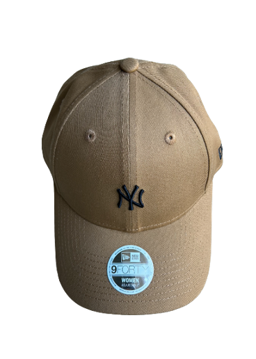 New Era 940CS Wheat/Black NY Mini