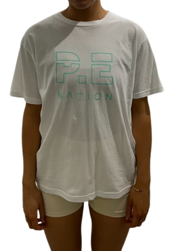 P.E Nation Heads Up Tee - Optic White