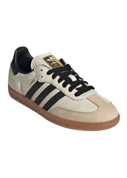 adidas Samba OG Womens - Cream White/Black/Sand Strata - ID0478